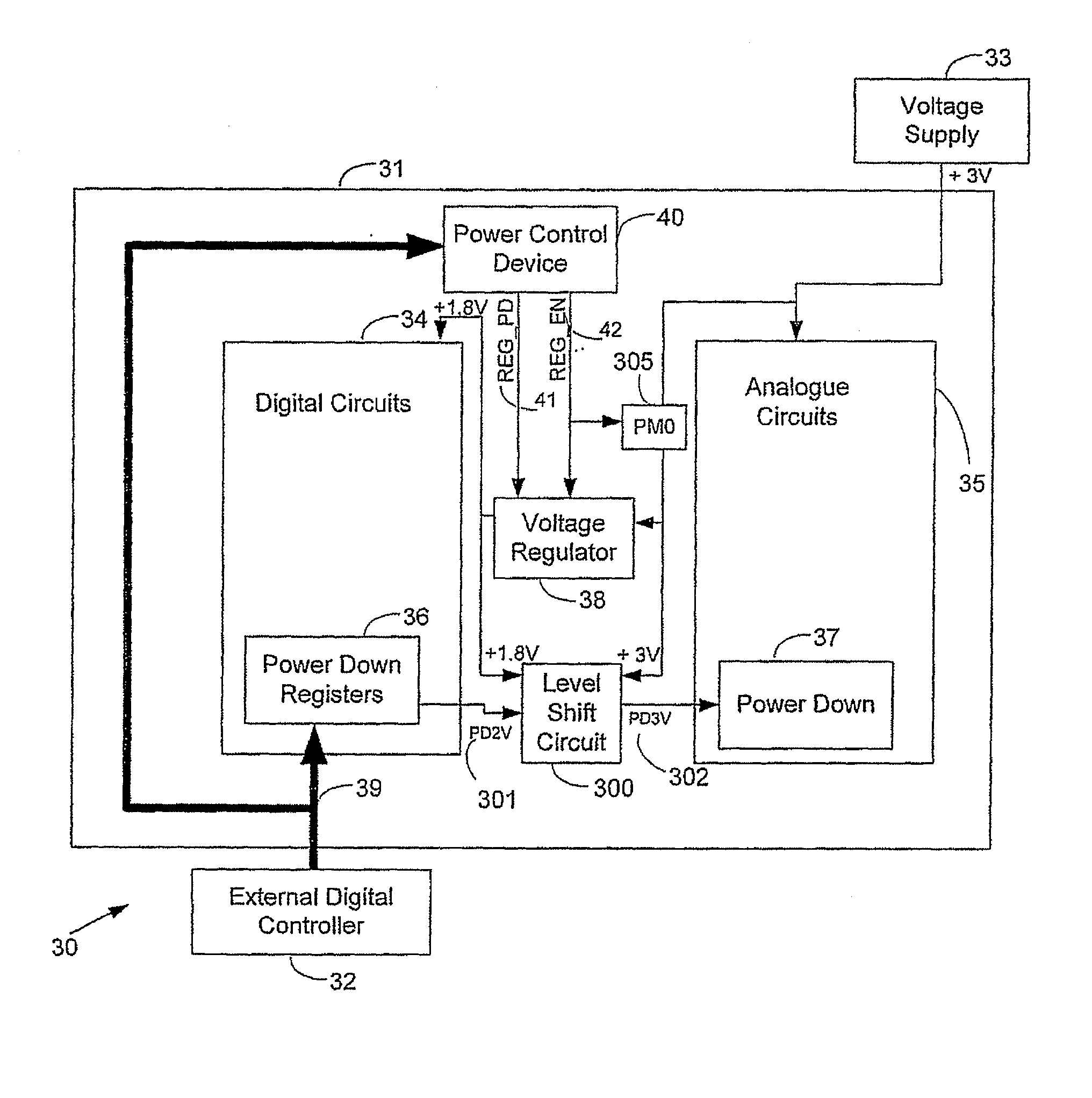 Power control circuit