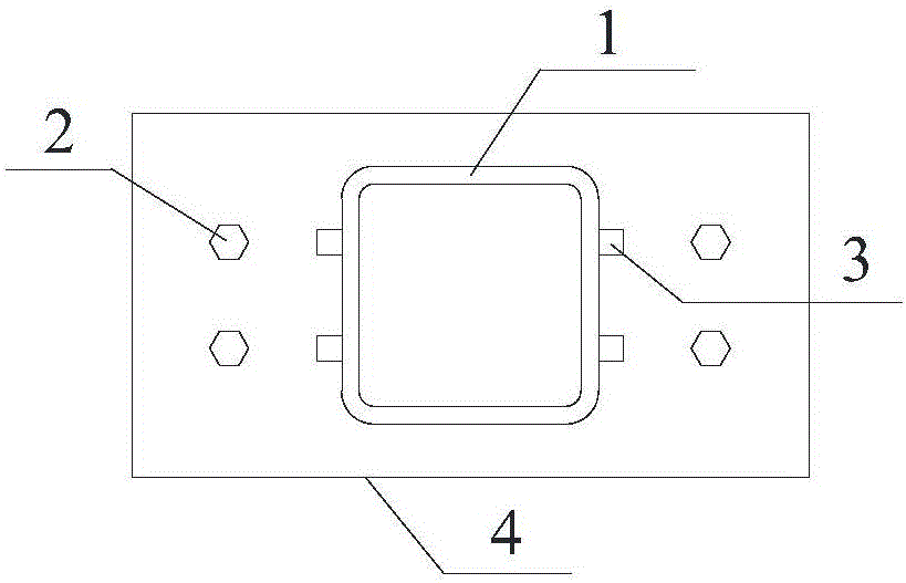 High-strength confined concrete supporting system applicable to underground tunnel