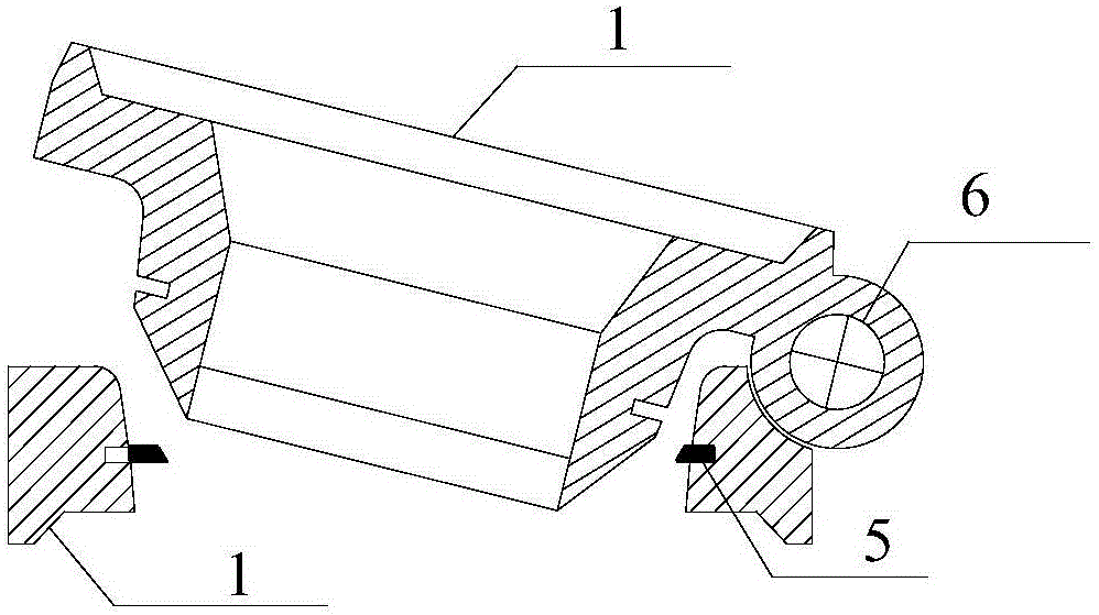 High-strength confined concrete supporting system applicable to underground tunnel