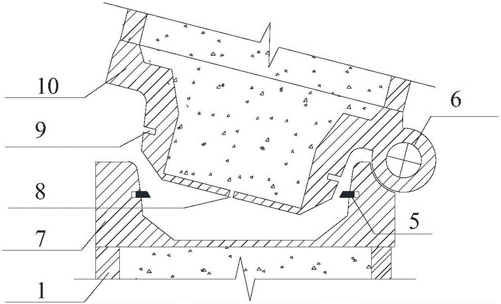 High-strength confined concrete supporting system applicable to underground tunnel