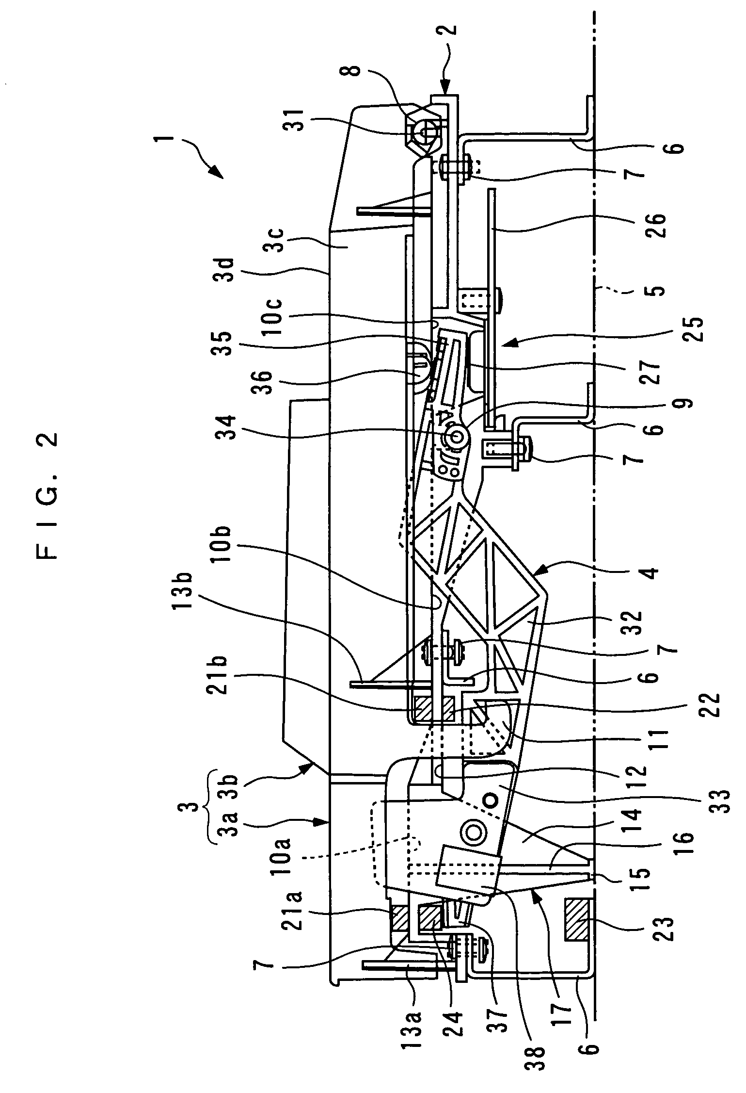 Keyboard device for keyboard instrument