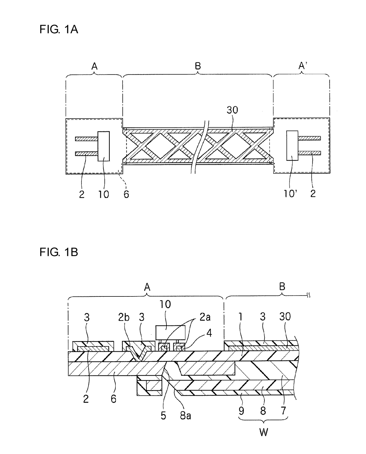 Opto-electric hybrid board, and production method therefor