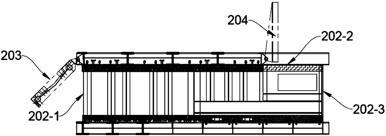 Scrap steel preheating system