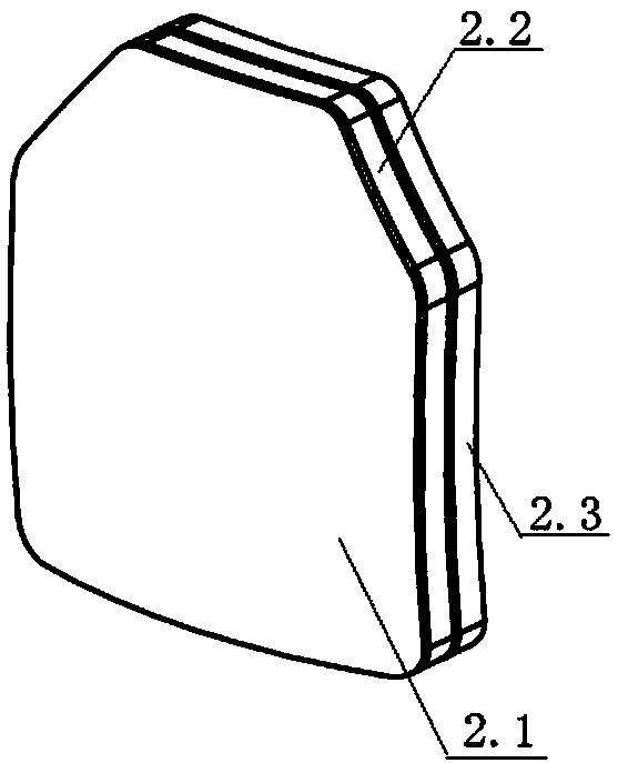 Vacuum composite bulletproof plug board and manufacturing method thereof