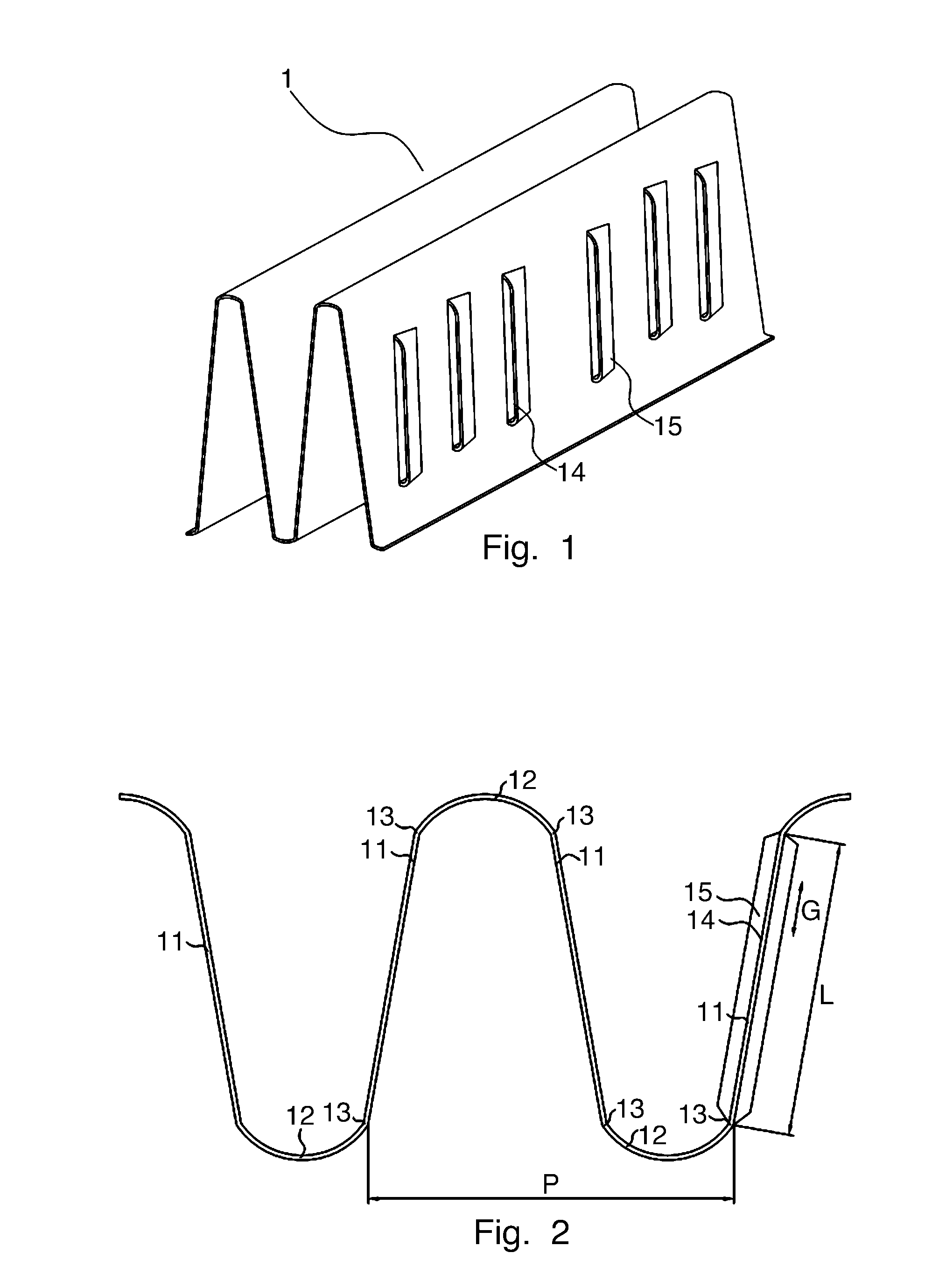 Fin, heat exchanger and heat exchanger assembly