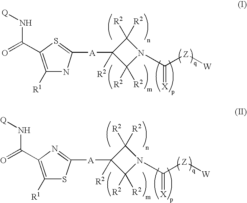 Piperidinyl-thiazole carboxylic acid derivatives as angiogenesis inhibitors