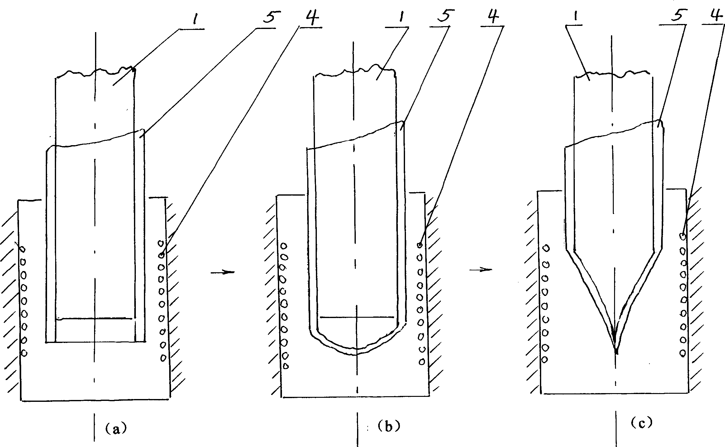 Making process of image-transmitting soft fiber tow