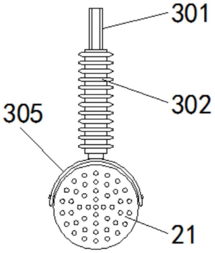 Liquid flow valve structure and using method thereof