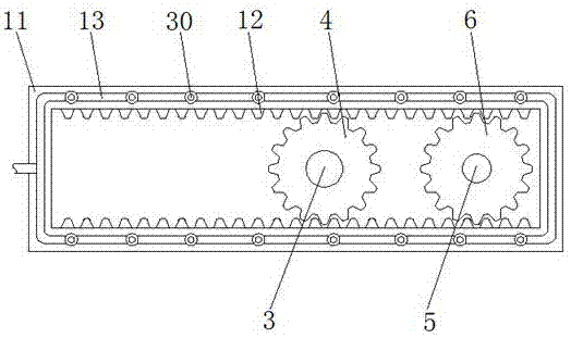 Drying device used for food processing