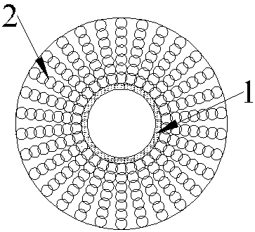 Offshore wind power steel pipe pile foundation reinforcement method with anti-scour ability