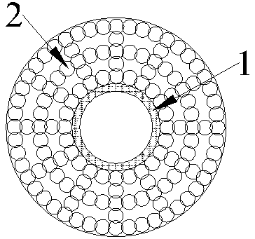 Offshore wind power steel pipe pile foundation reinforcement method with anti-scour ability