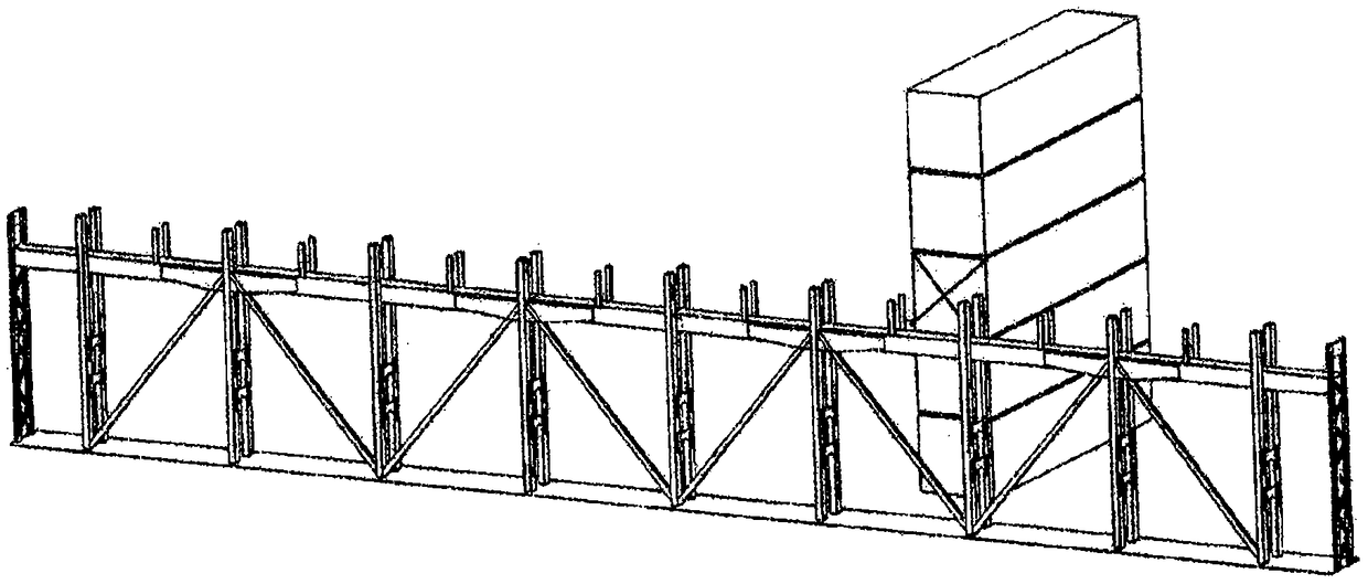 Lashing bridges for cargo ships