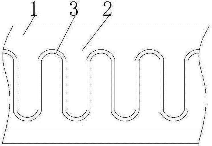 Efficient heat dissipation device for mold