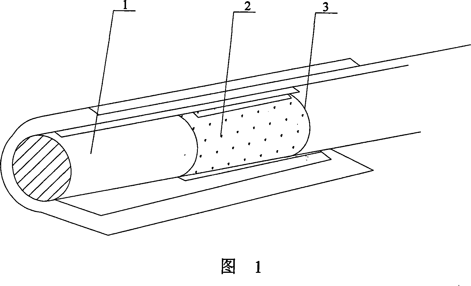 Filtering material for cigarette filter tip and its preparation method
