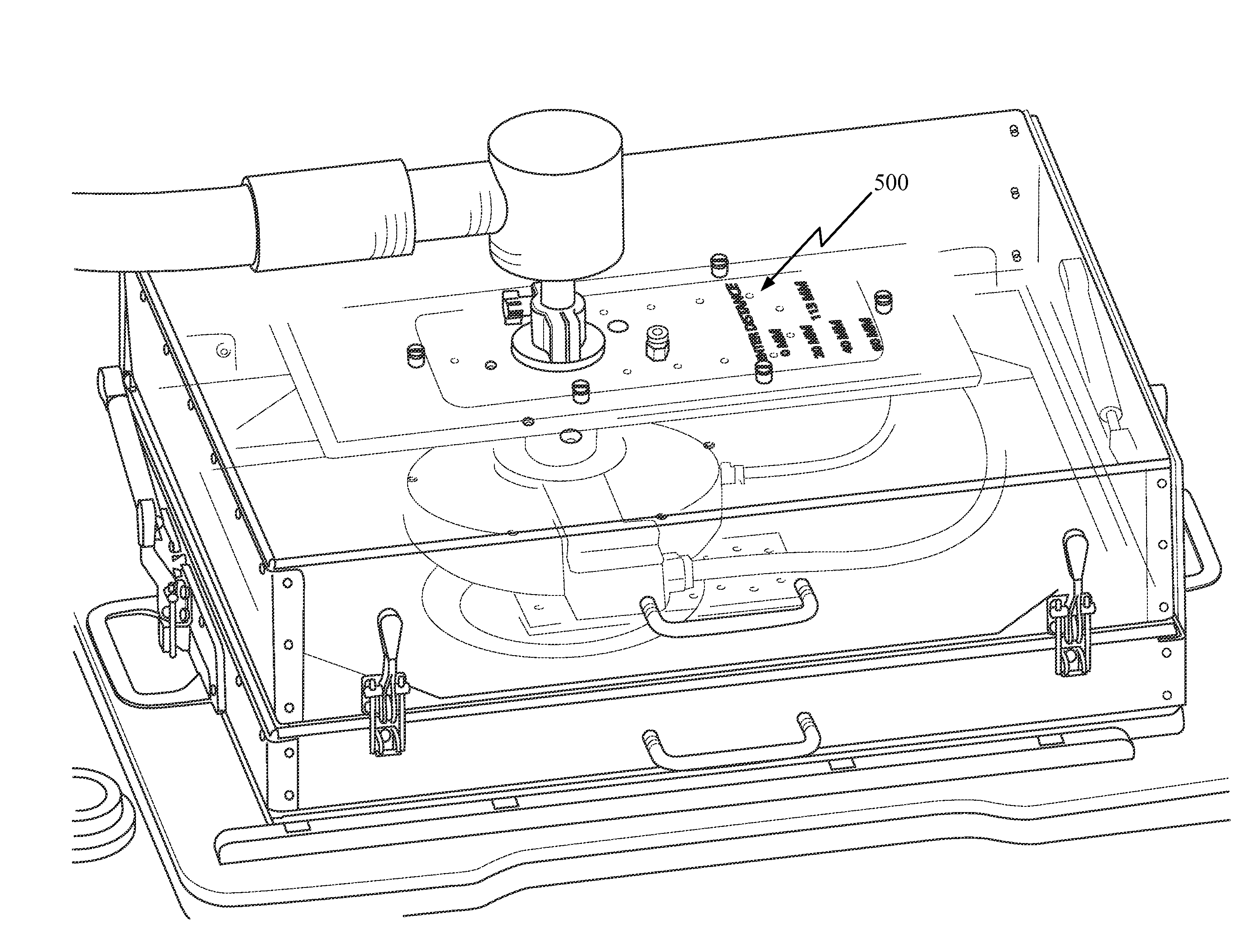 RF shielded enclosure for automated testing