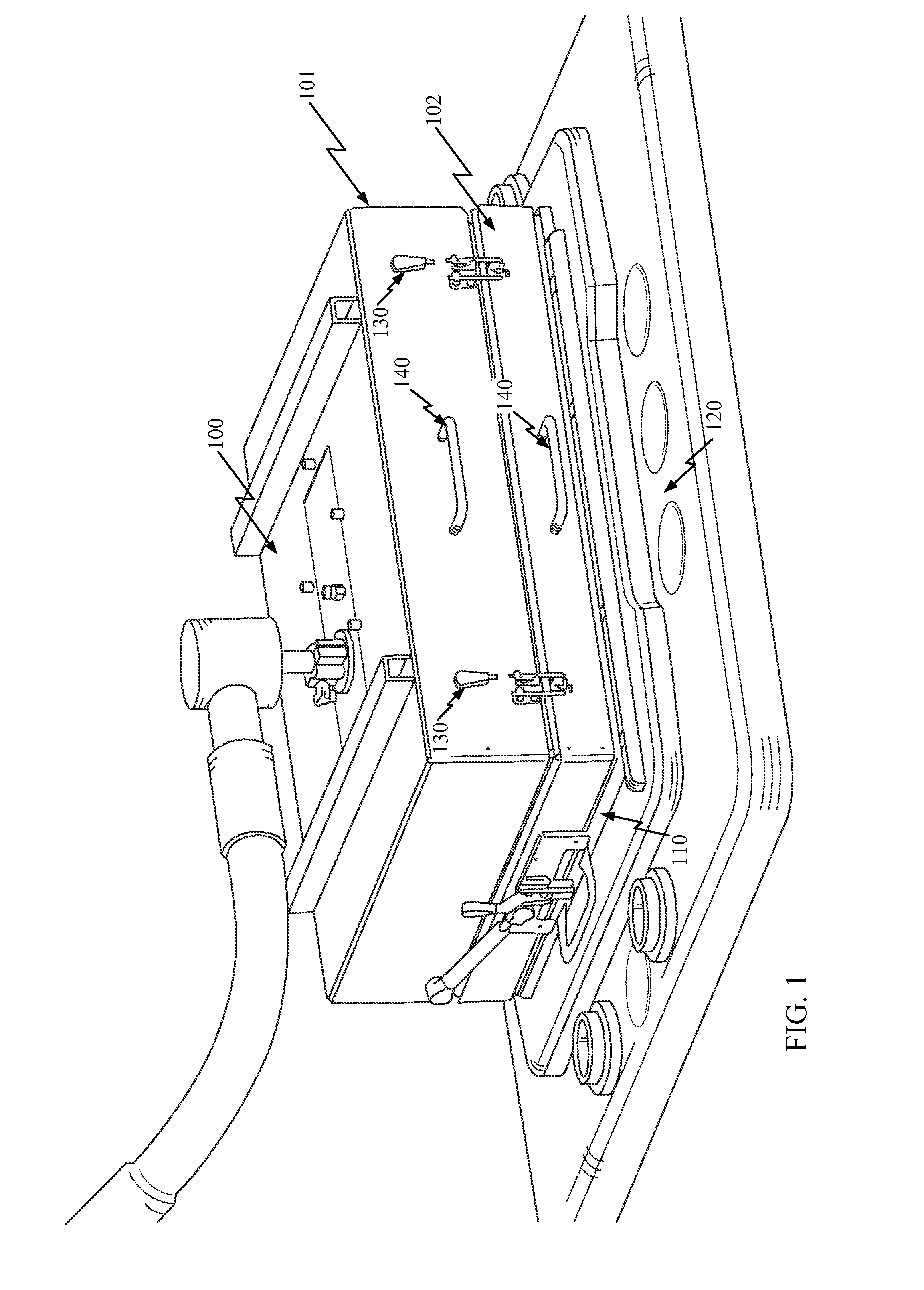 RF shielded enclosure for automated testing