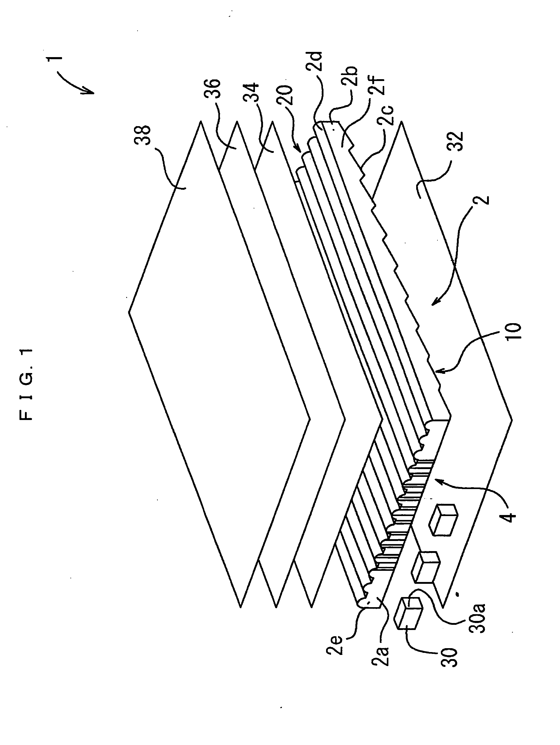 Spread illuminating apparatus