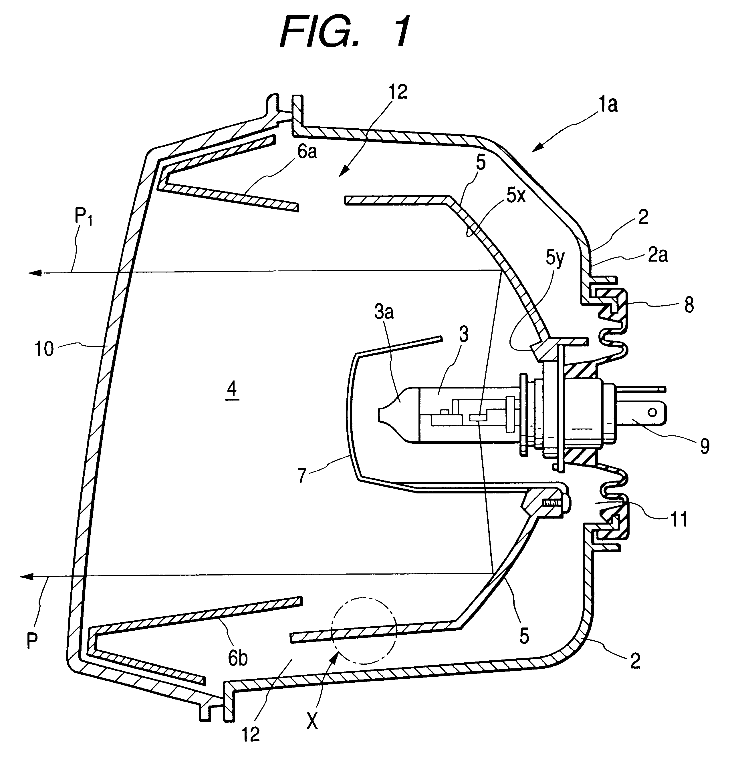 Lamp reflector and method of manufacturing the same