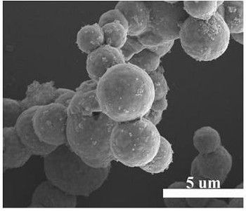 Method for preparing hollow cobalt-nickel alloy/porous carbon composite wave-absorbing material