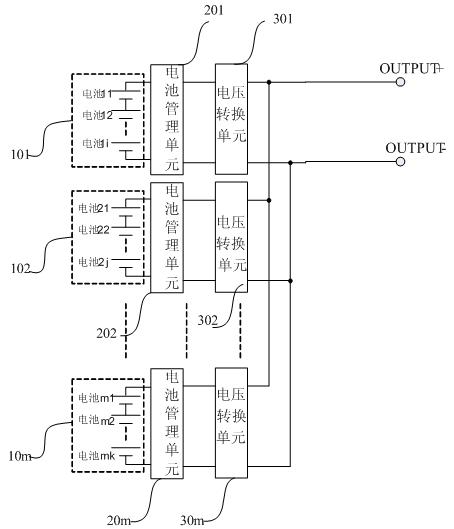 High-power battery device