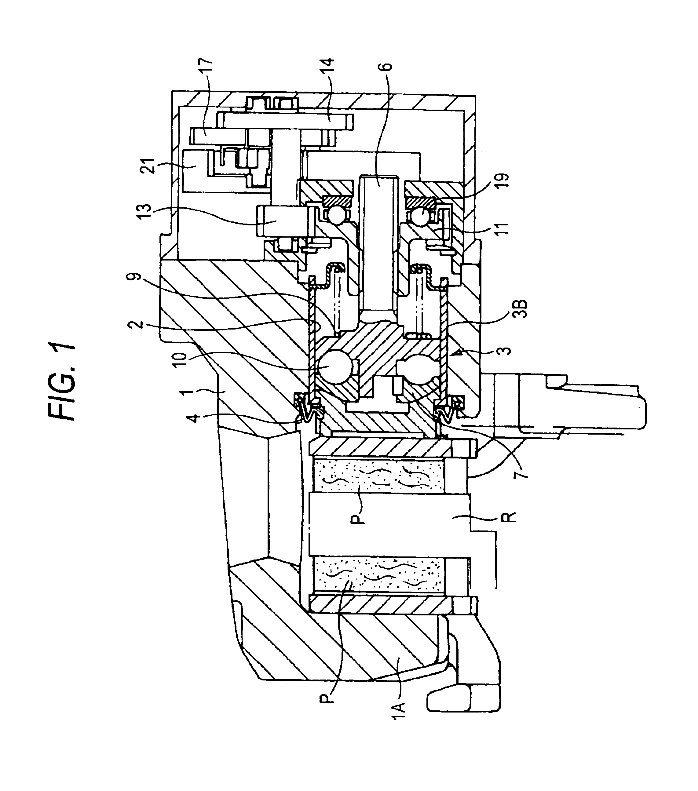 Electric parking brake mechanism