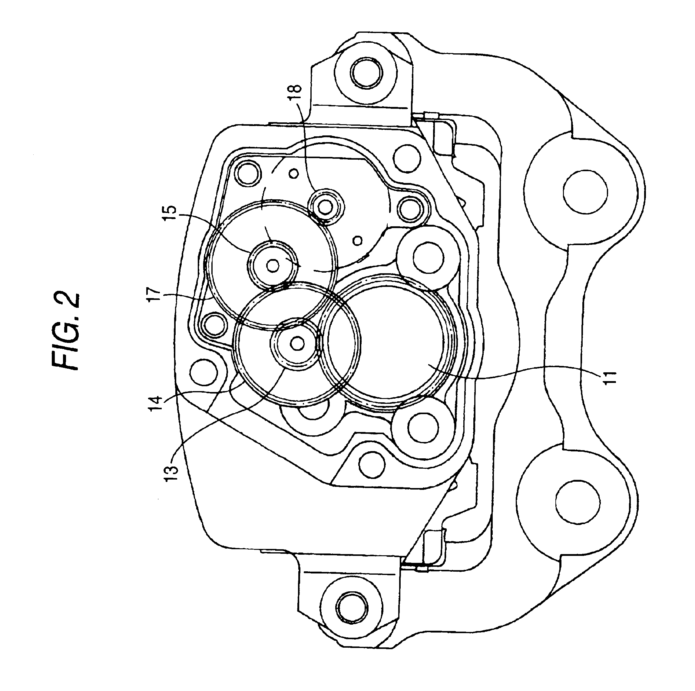 Electric parking brake mechanism