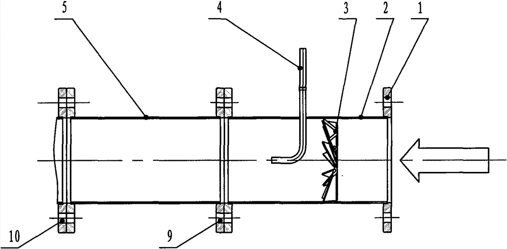 Static mixer of selective catalytic reduction (SCR) denitration system