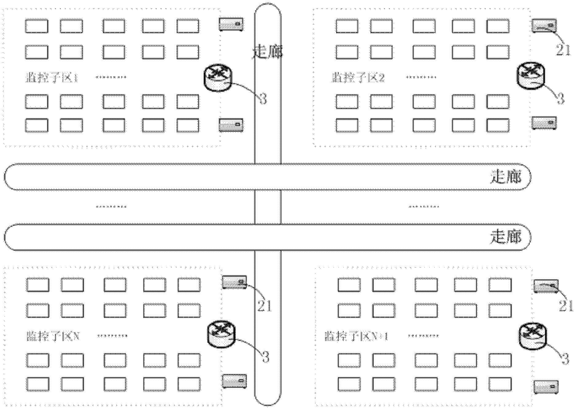 Pedestrian positioning device and method based on radio frequency identification (RFID)