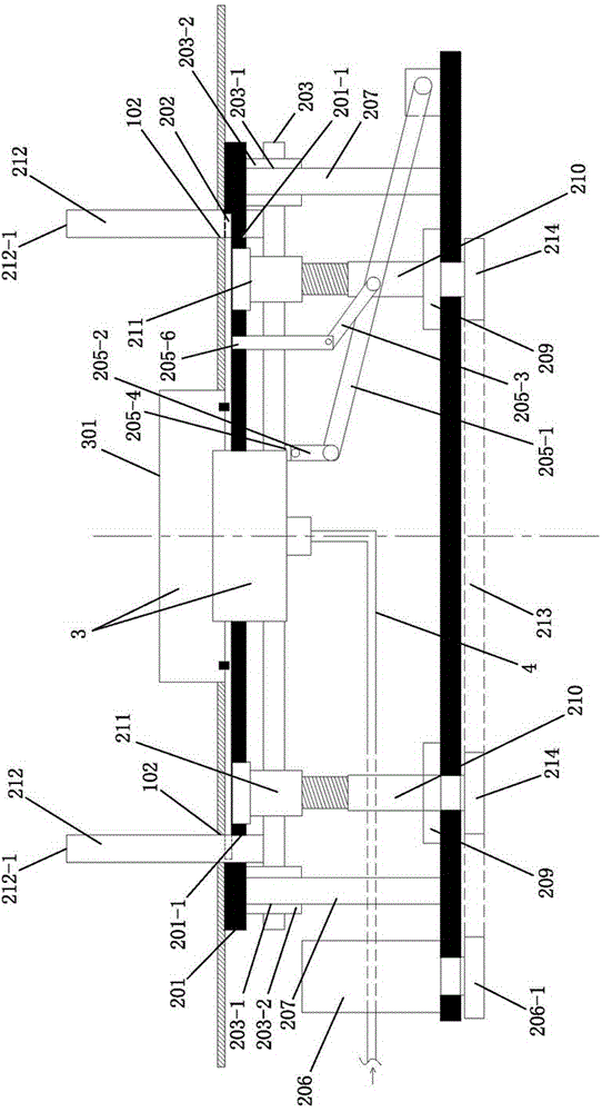 Gas stove capable of automatically lifting