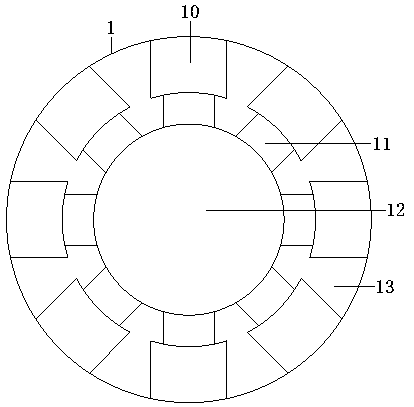 Multi-biometric feature fusion identity authentication device