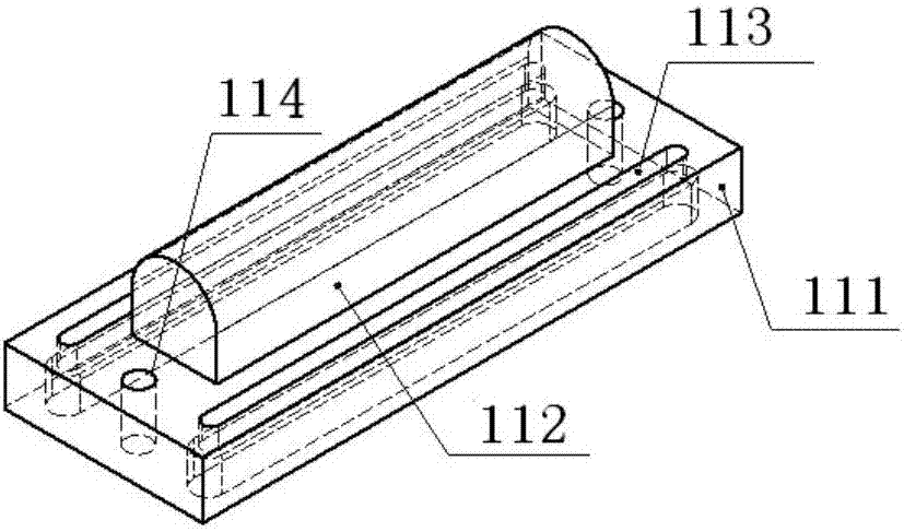 Low temperature tank specimen adjustment and positioning device