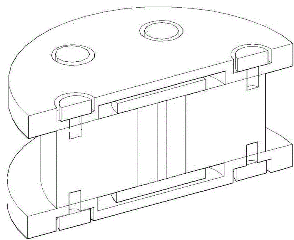 Anti-pull high damping rubber vibration isolating support