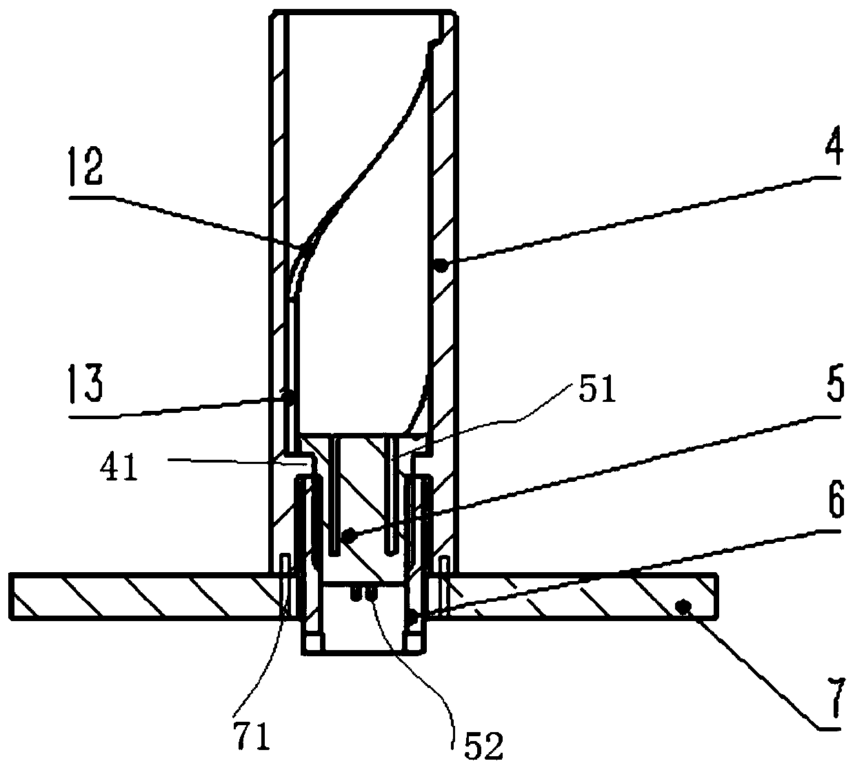 Connector blind-mating guiding device