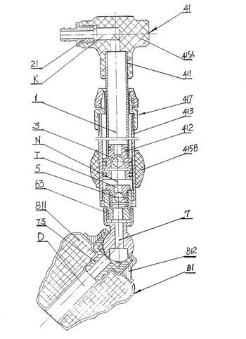 A gas-liquid pipeline dredger with a pump and a deformation plug