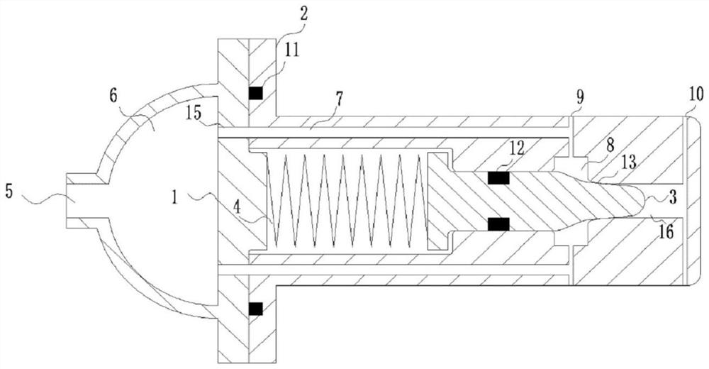 An active cooling engine fuel switching device and switching method