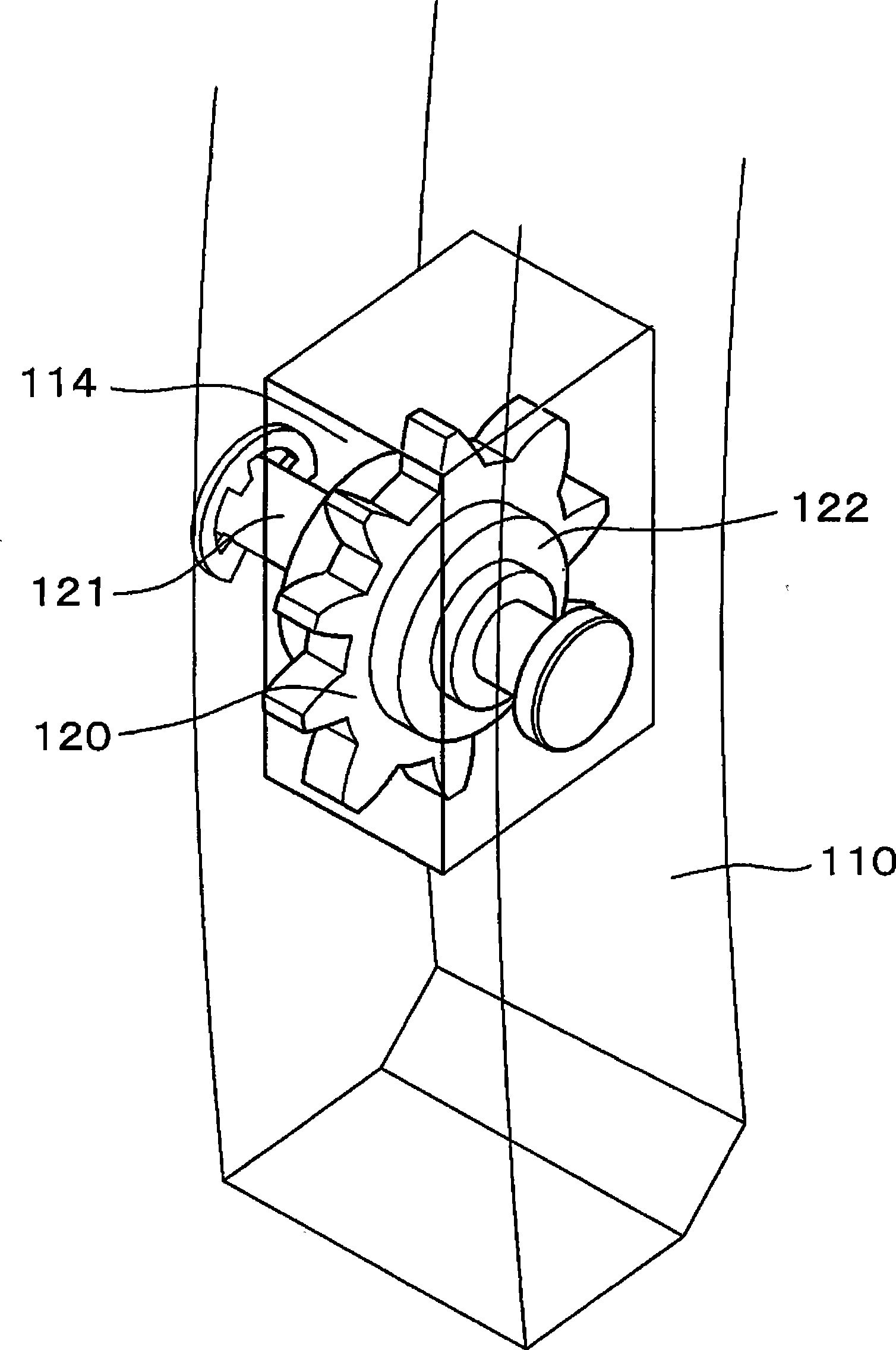 Timing chain drive unit