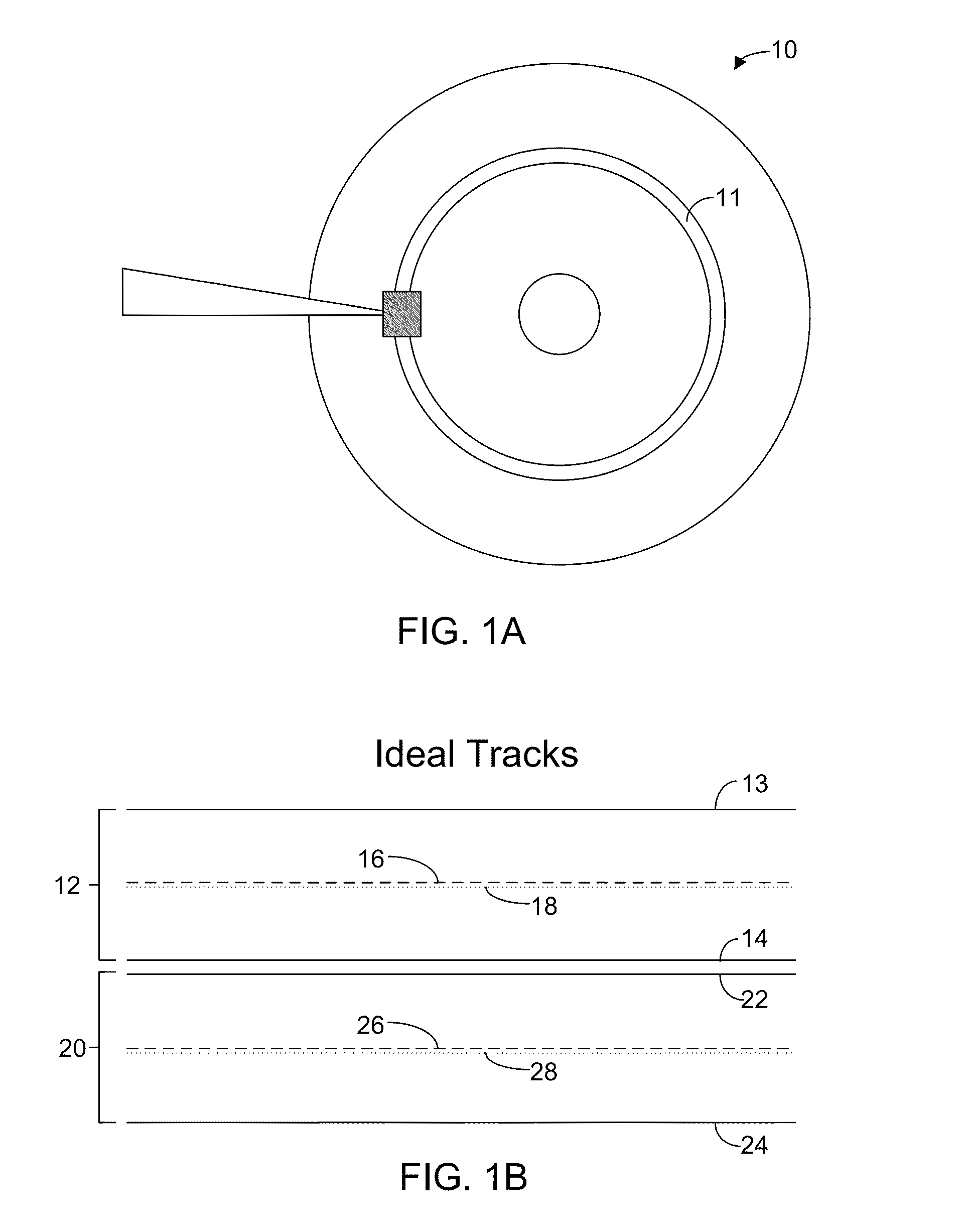 Method of compensating for repeatable runout error