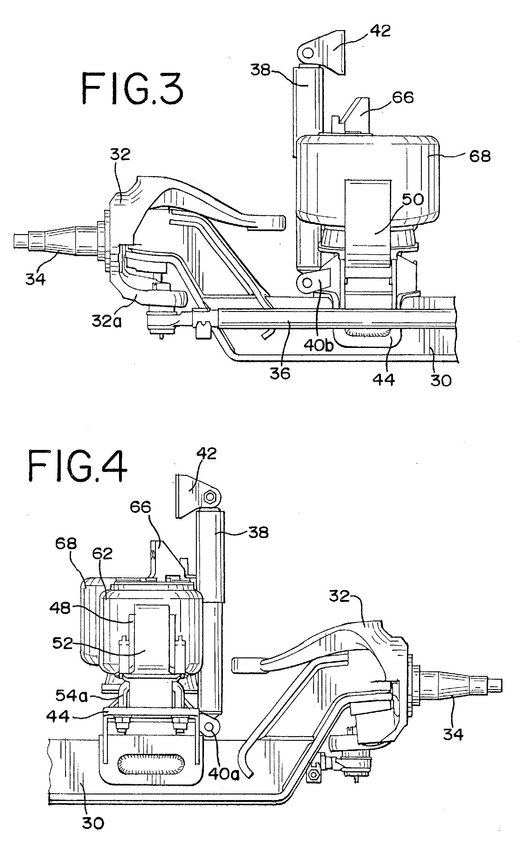 Vehicle Suspensions Having Leaf Springs And Alternative Clamp Groups