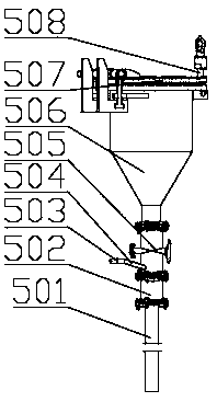 Plasma atomizing powdering device applicable to high-melting-point metal