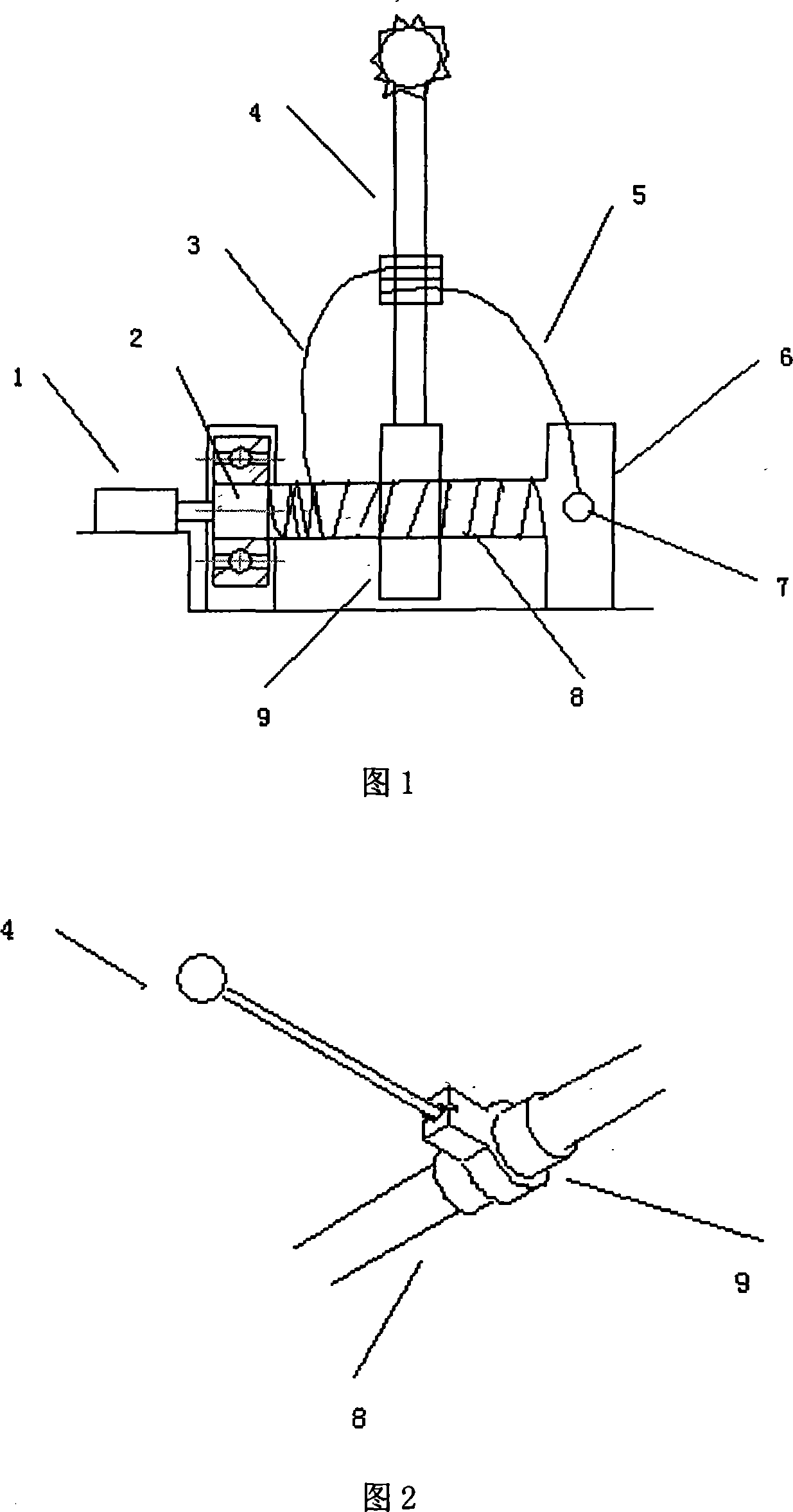 Simple automatic massage device