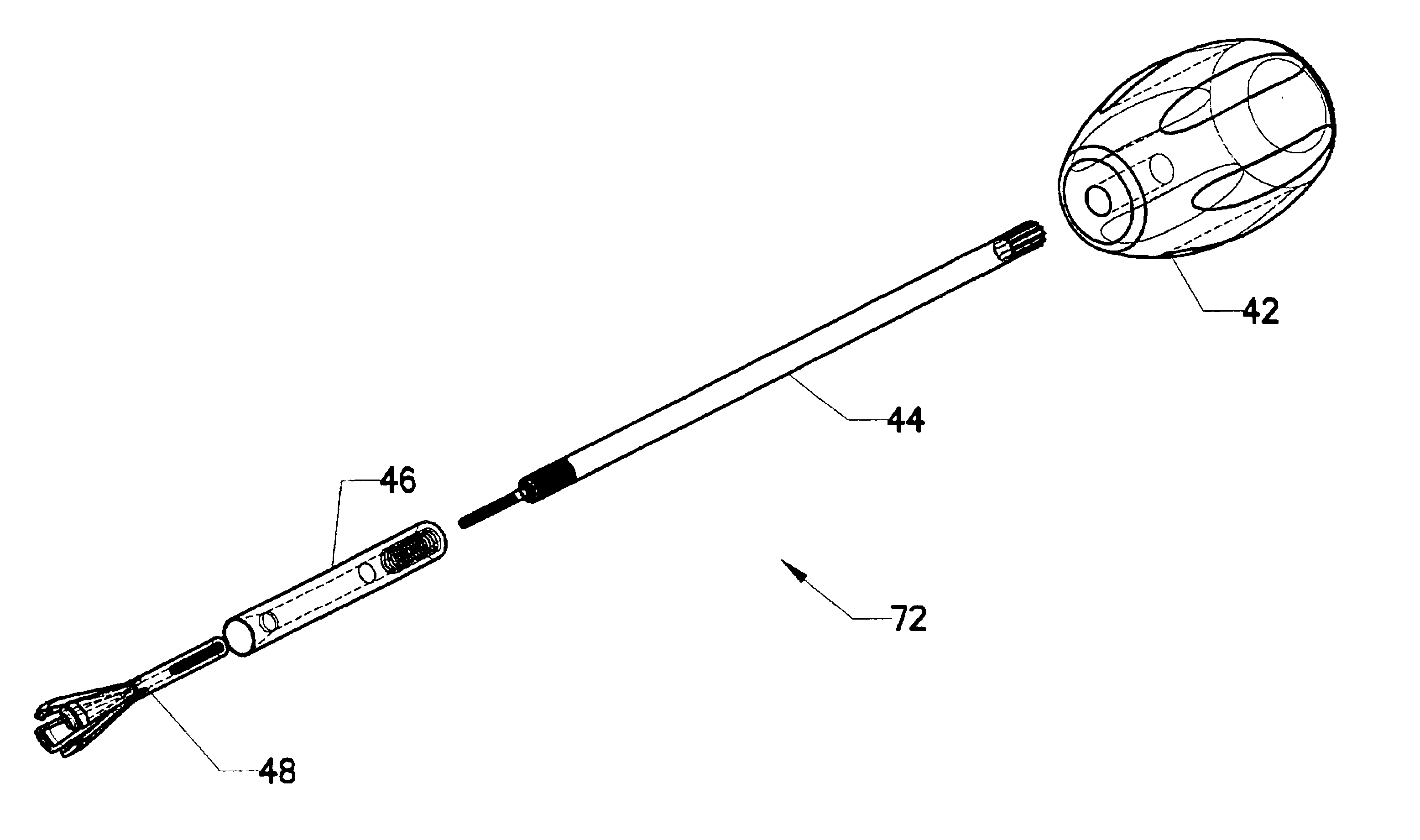 Clamping screw extractor