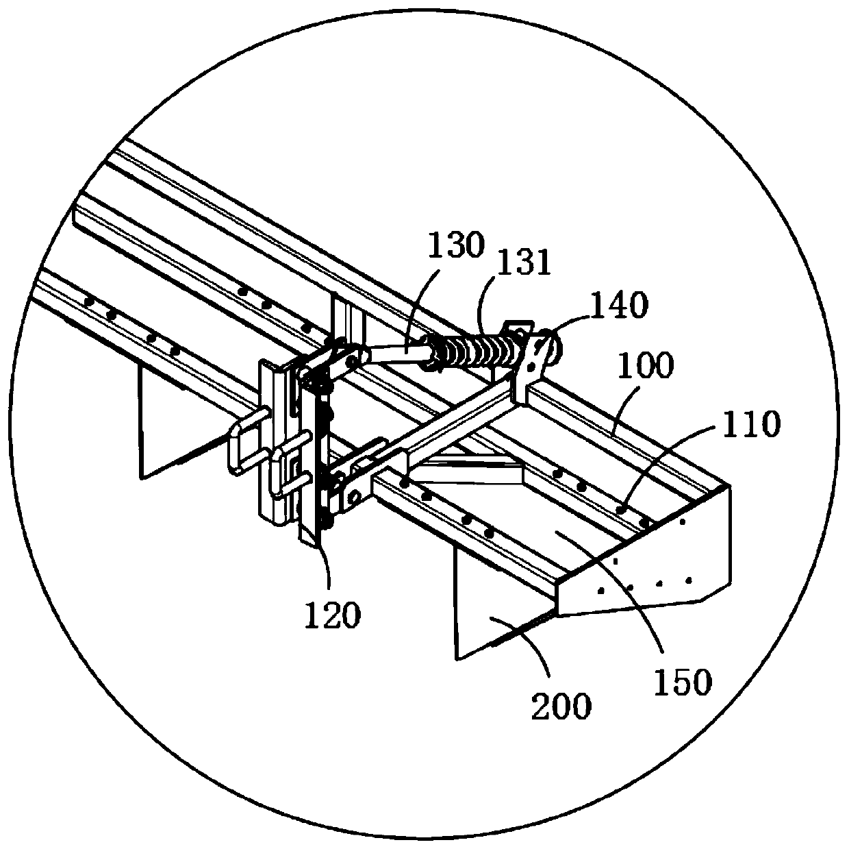 Earthing device for shaper and using method thereof