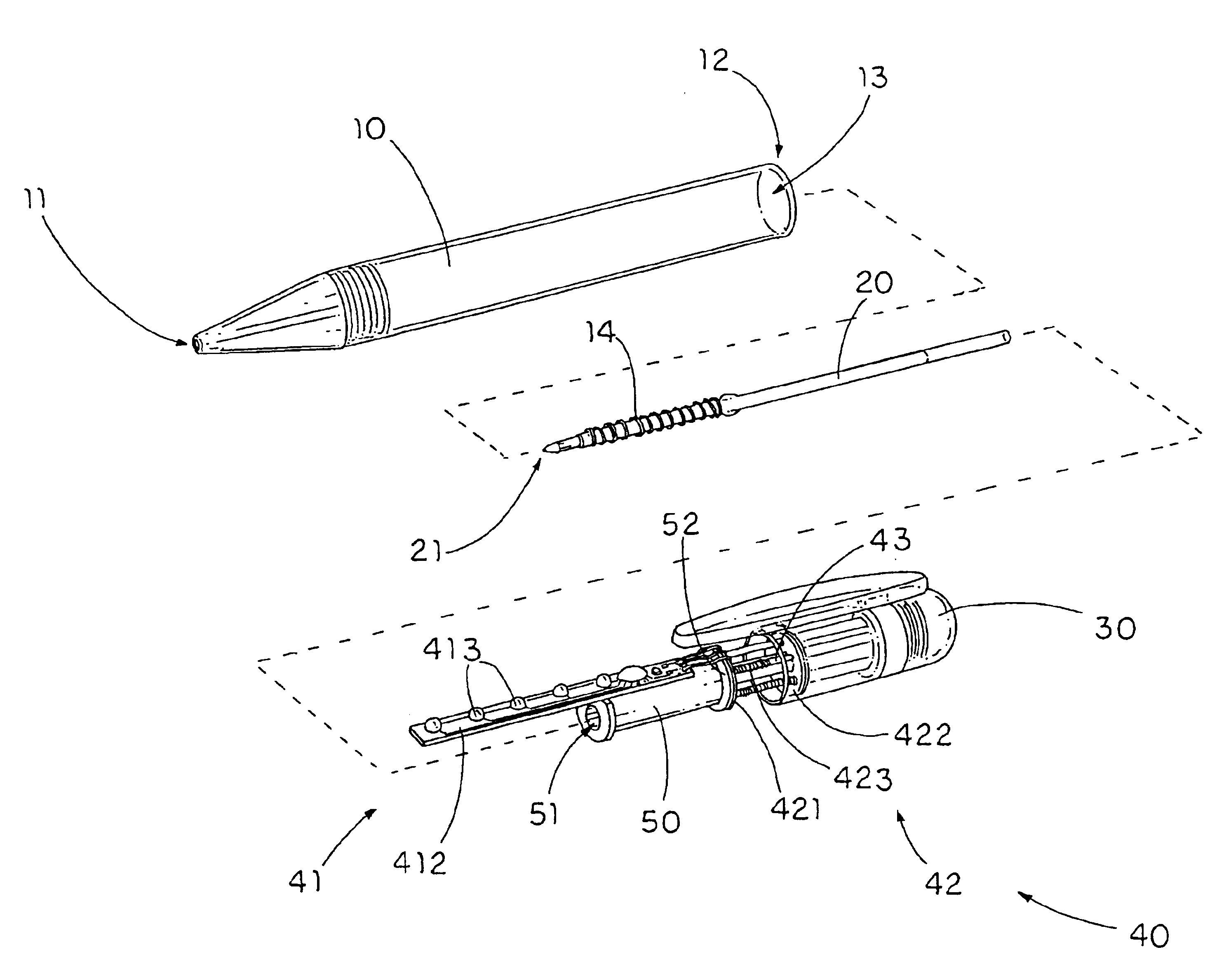 Illuminable writing instrument