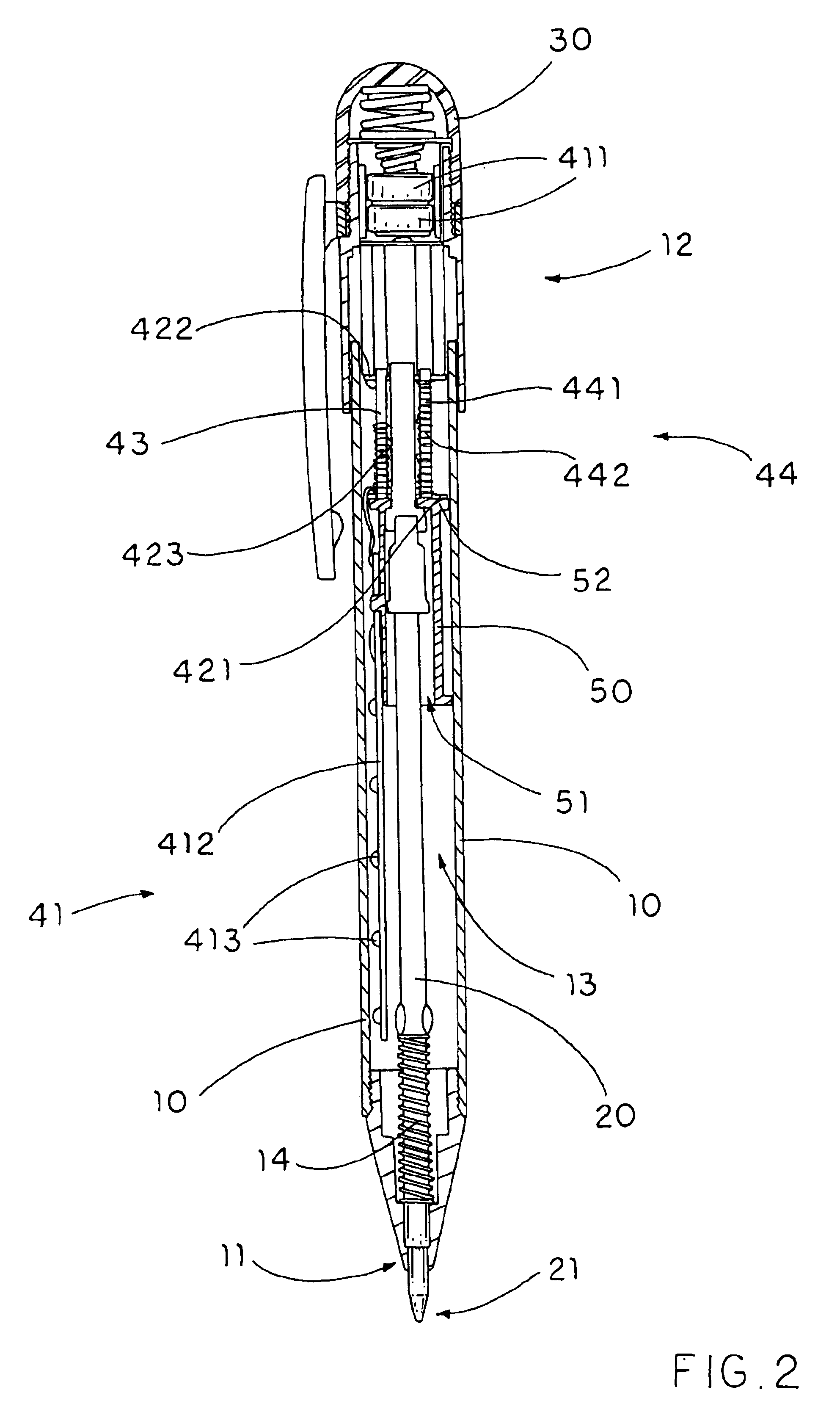 Illuminable writing instrument