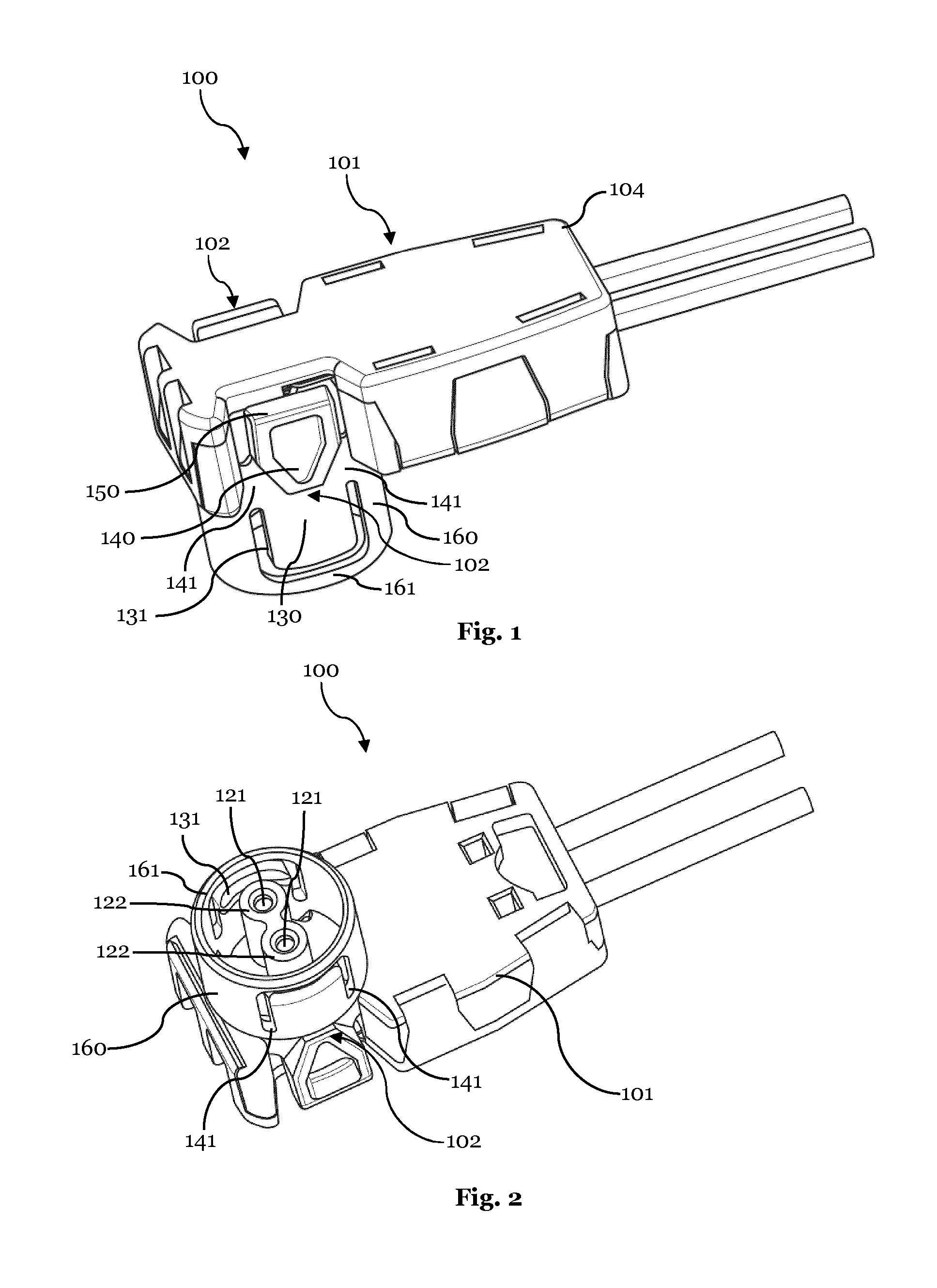 Airbag connector system