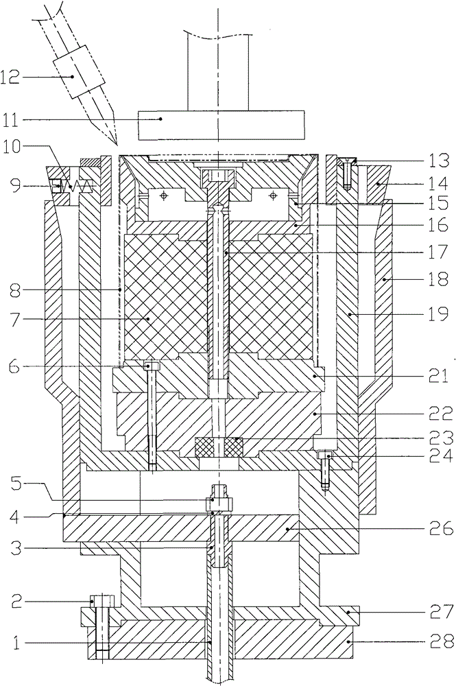 Method and device for welding stainless steel mirror surface liner of insulation container