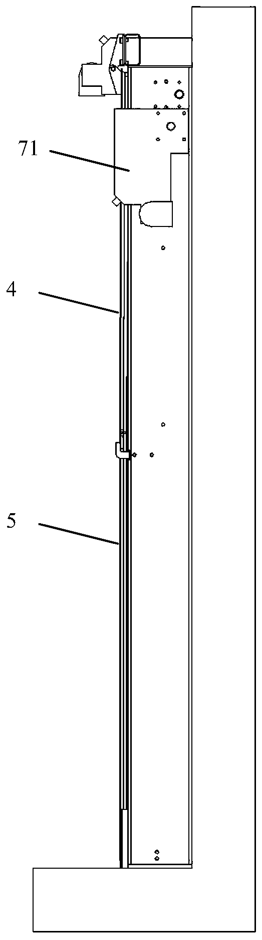 Intelligent folding type water retaining door