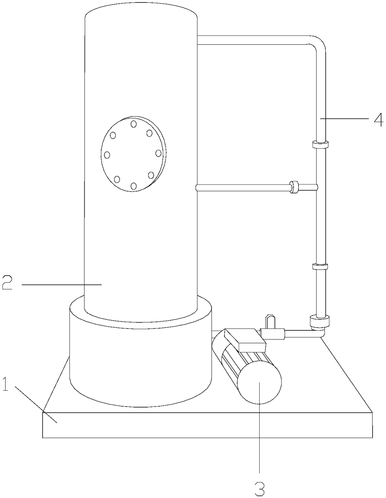 Plant volatile gas collection device for solid phase micro-extraction