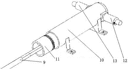 An automatic grease filling device for roller sealing