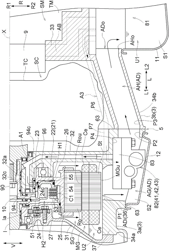 Vehicular driving apparatus